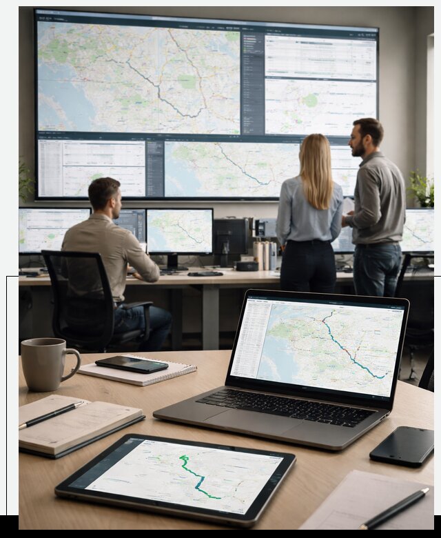 Трекинг грузов и Fleet Management, мониторинг автопарка в Устях-Куте