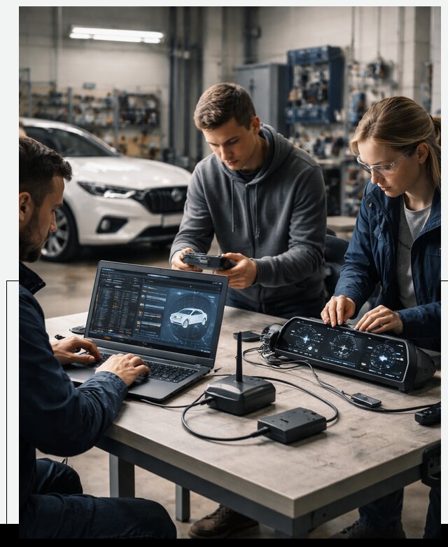 Разработка Connected Car и ПО для автопрома в Устях-Куте