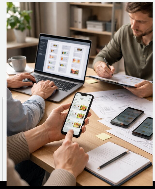 Разработка мобильного приложения торговой сети в Устях-Куте